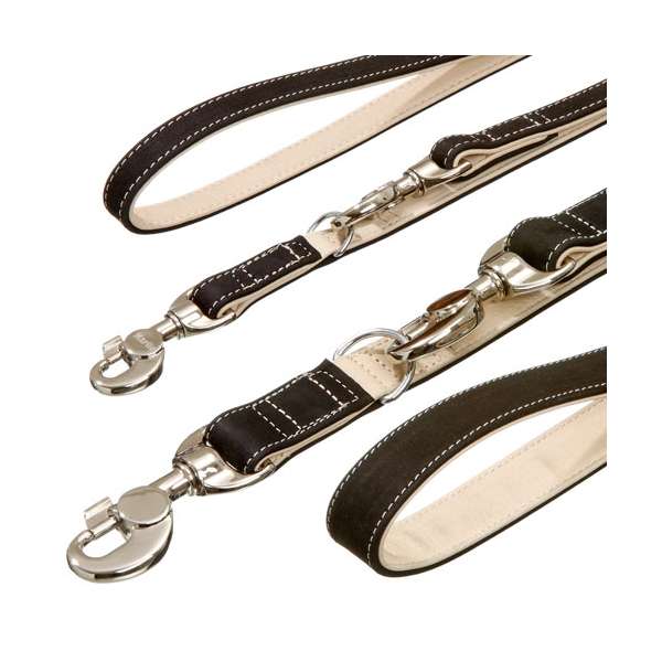 Karlie Buffalo Ultra Führleine - Schwarz/Hellbeige - 200 cm