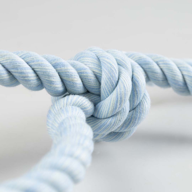 Duvoplus Flossy Kreuzseil 4 Knoten - blau