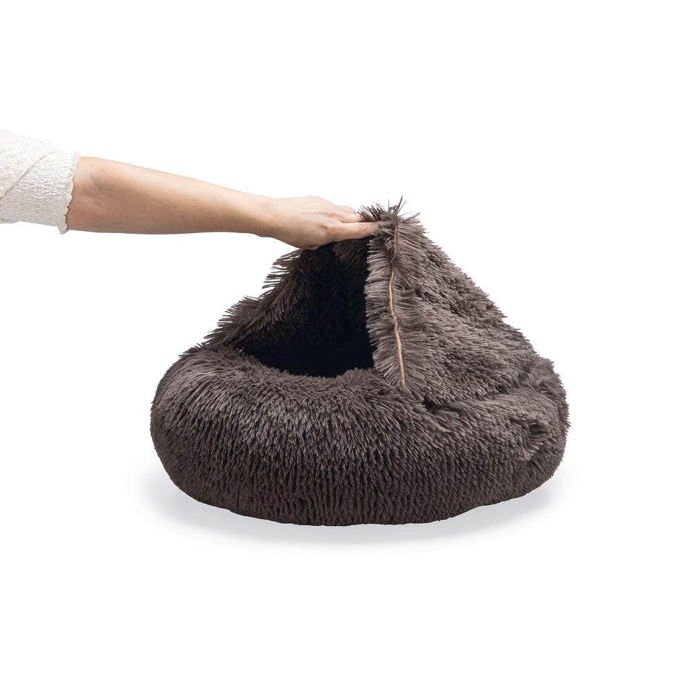Beeztees Kuschelbett Yala - Braun
