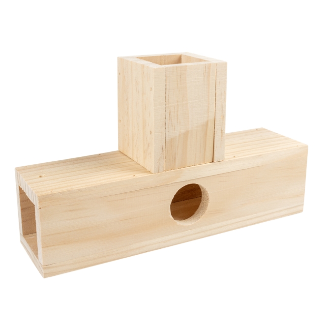 Duvoplus Nager-T-Tunnel aus Holz