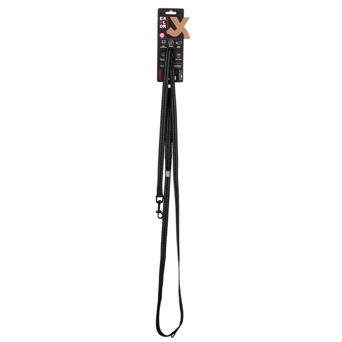Duvoplus Trainingsleine EXPLOR Ultimate Fit Fashion - granit black - 220cm