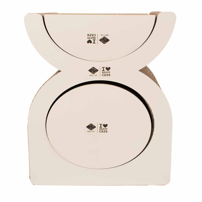 D&D Kratzplayground Faye dreiteilig - braun/beige