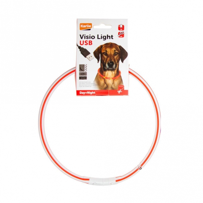 Karlie Visio Light LED-Leuchtschlauch mit USB - Gestreift