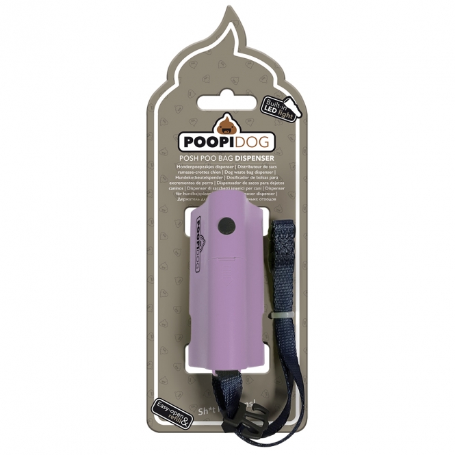 Poopidog Hundekotbeutelspender mit LED