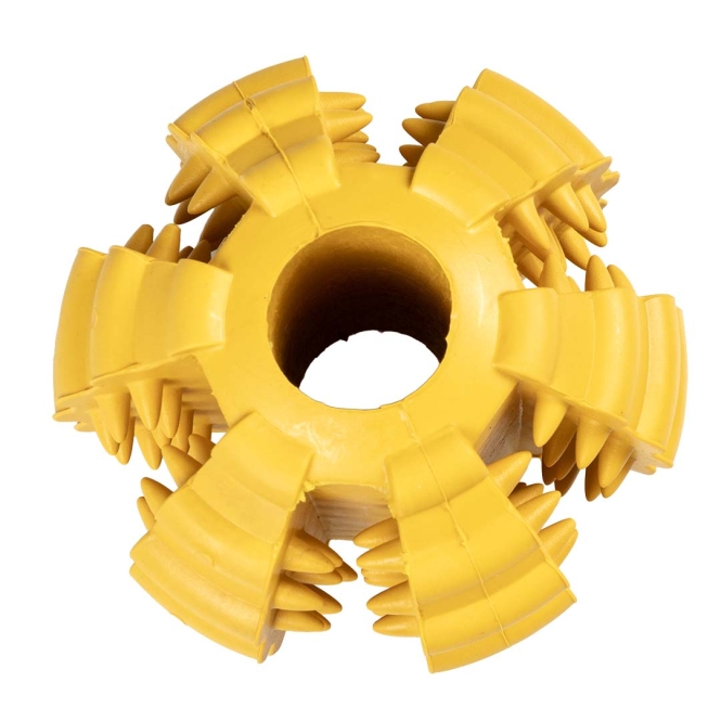 Duvoplus Ball Griplay Dental Rippe - Gelb