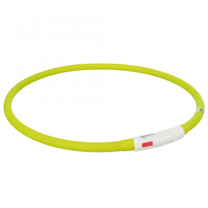 Trixie Flash Leuchtring USB aus Silikon