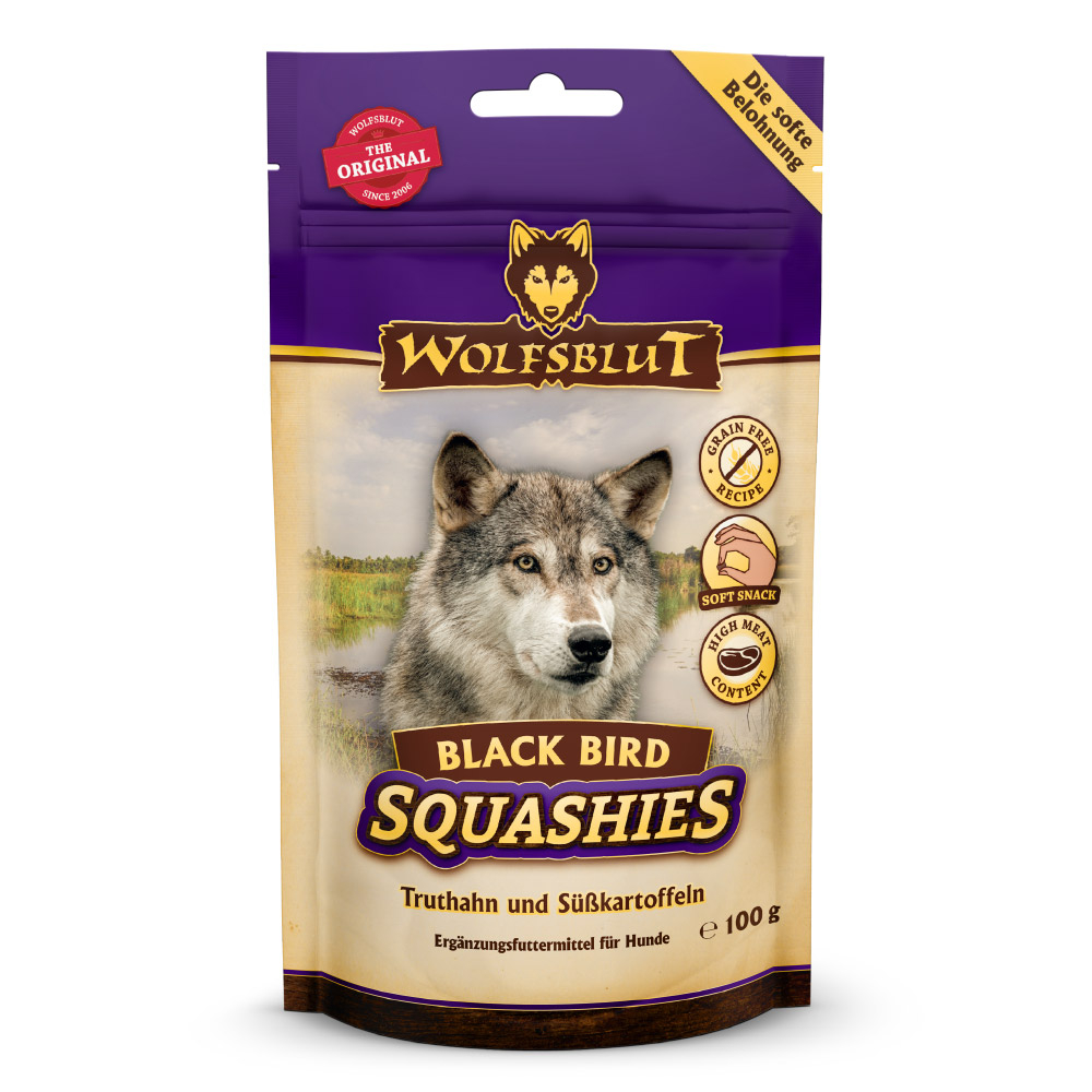 Wolfsblut Snack Squashies Black Bird 100g