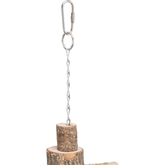 Trixie Nymphensittich-Spielzeug, Naturholz, 40 cm