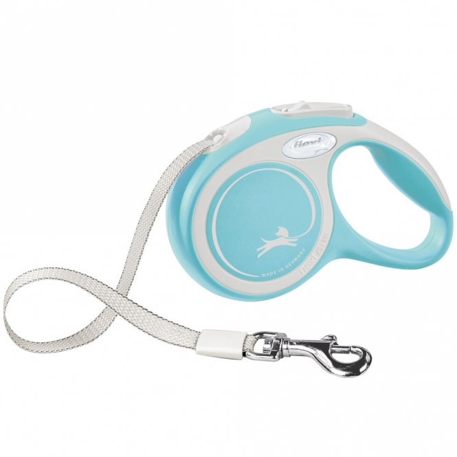 FLEXI Rollleine New COMFORT Gurt - 3m, bis 12kg