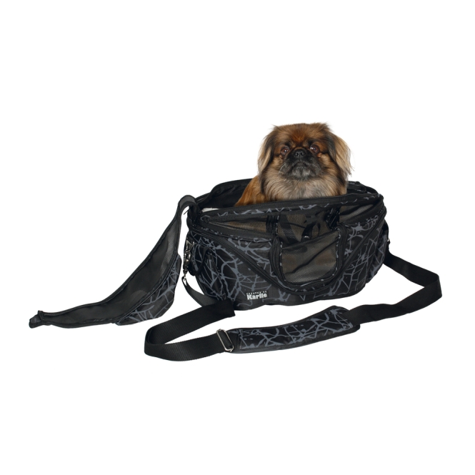 Karlie Tragetasche Shopper De Luxe - Größe S - Schwarz