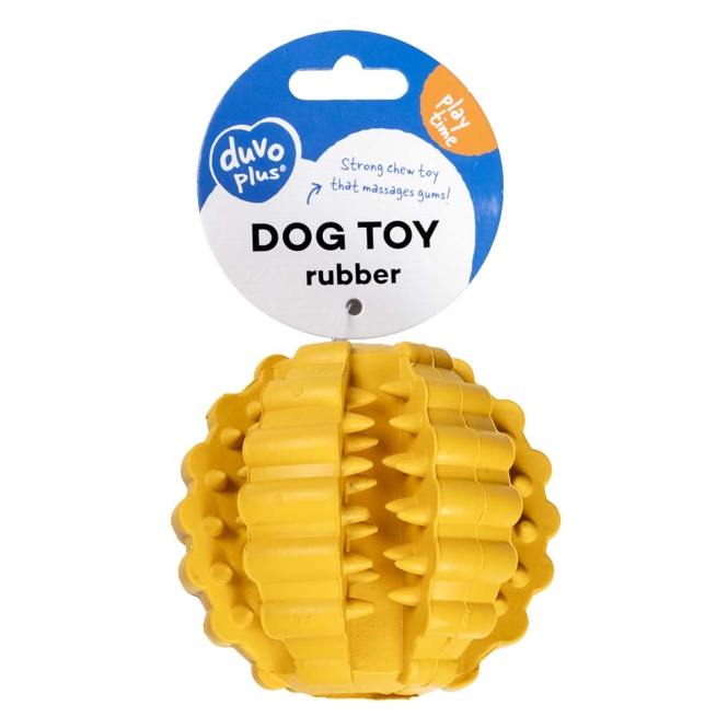 Duvoplus Ball Griplay Dental Rippe - Gelb