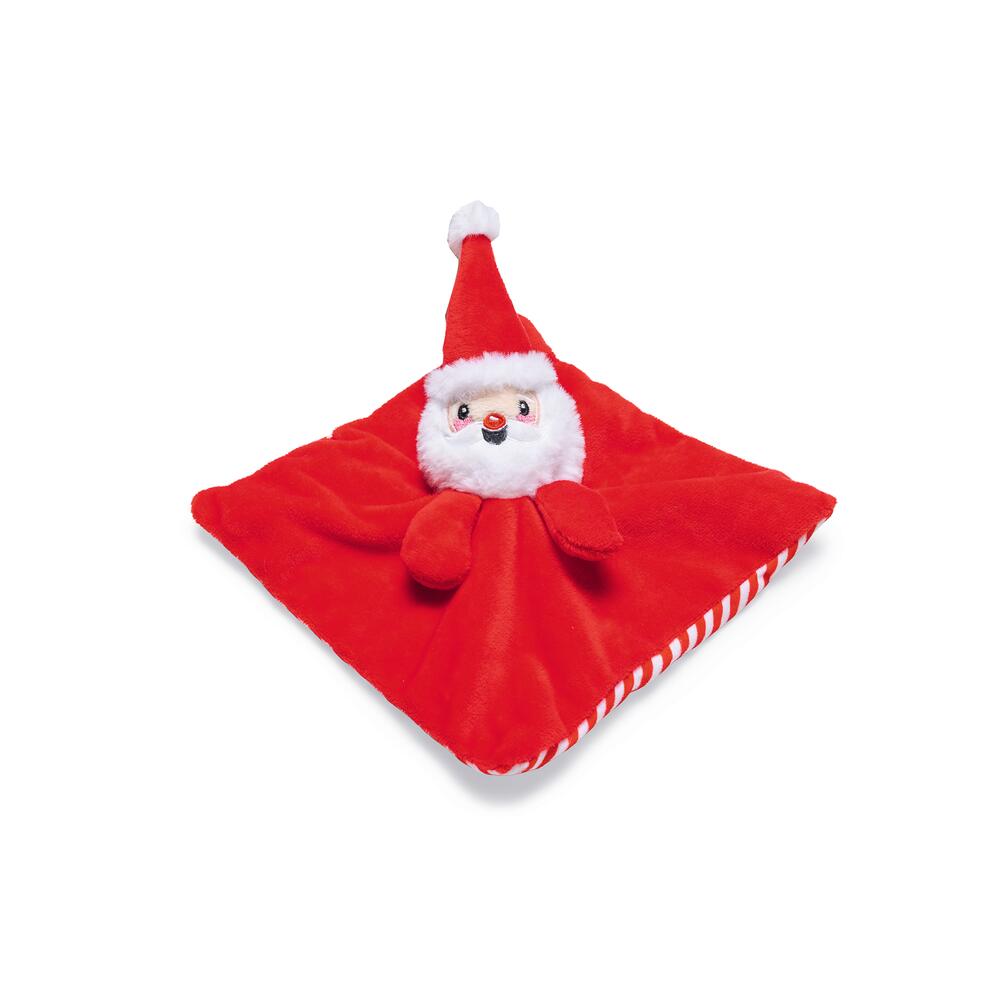Beeztees Xmas Weihnachtskuscheltuch Santa Claus