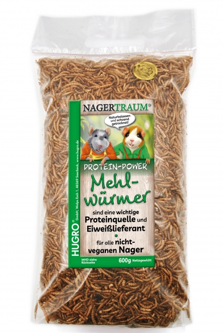 Hugro Mehlwürmer 600g