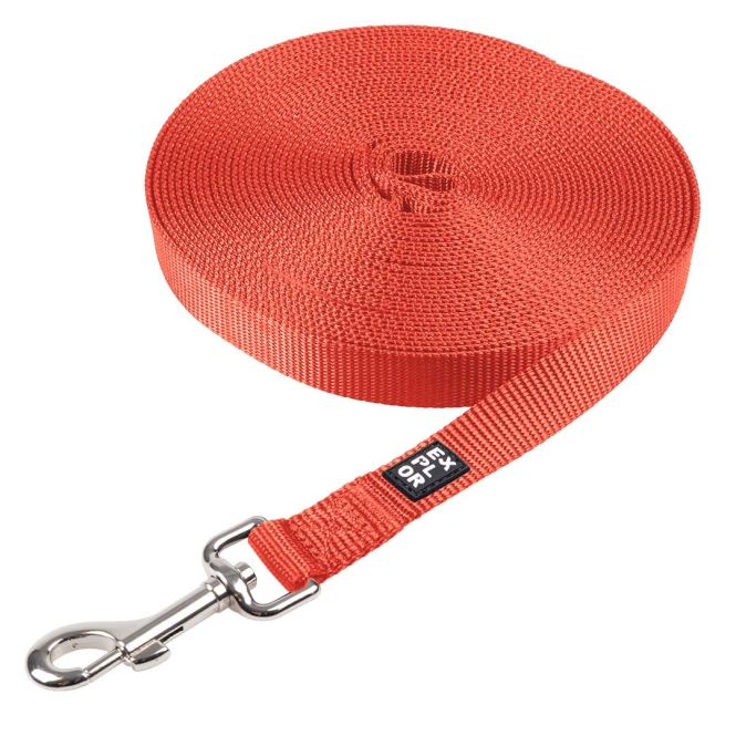 Duvoplus EXPLOR Trackingleine Classic flach - rot - 20mm