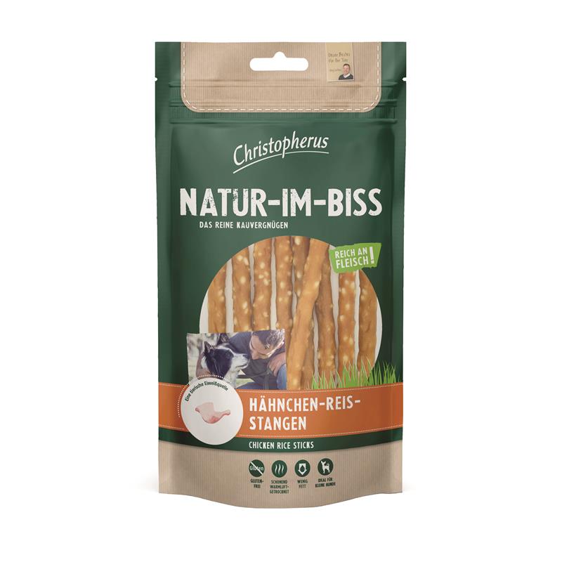 Christopherus Snack Hähnchen-Reis-Stangen 70g