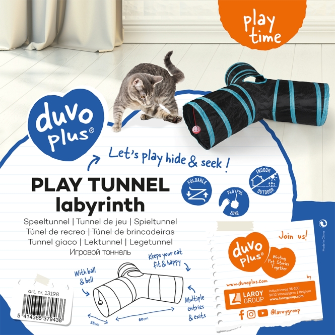 Duvoplus Spieltunnel Labyrinth