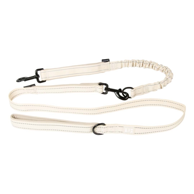 Duvoplus EXPLOR Ultimate Fit 2in1 Leine Fashion - antique white - 180cm
