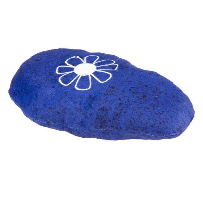 Duvoplus Cat Toy ECO Navy Tretkissen Blossom - blau