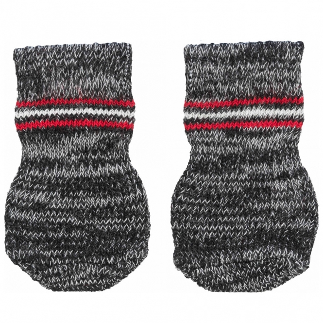 Trixie Hundesocken - Grau