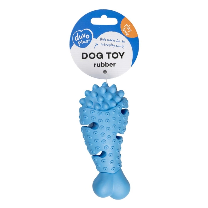 Duvoplus Futterspielzeug Griplay Drumstick - Blau