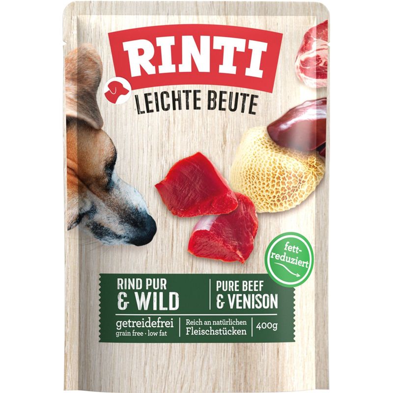 Rinti PB Leichte Beute Rind Pur & Wild 400g