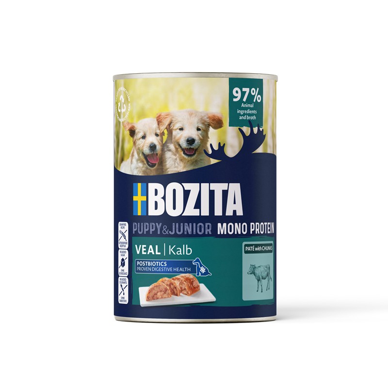 Bozita Dog Dose Pate Puppy Kalb 400g
