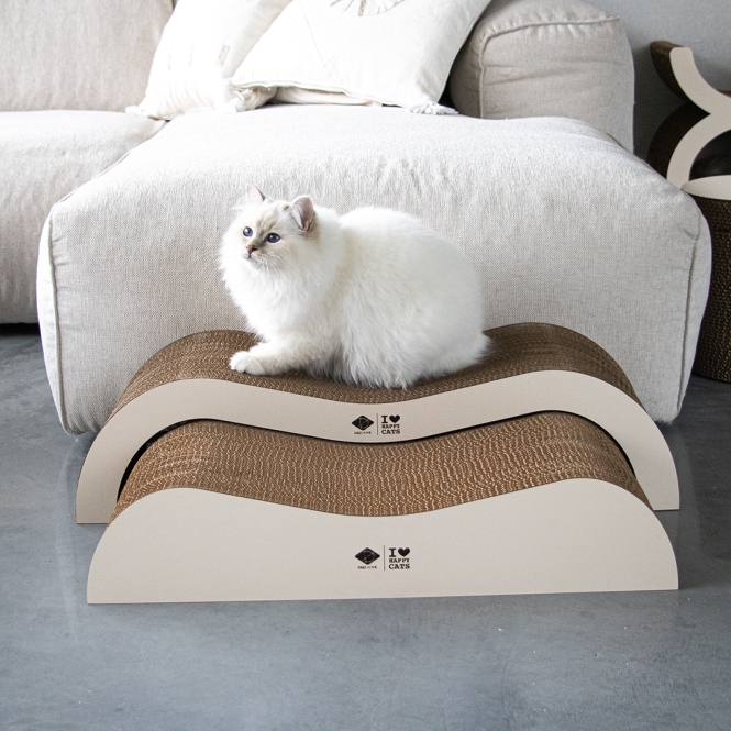 D&D Kratzwelle Archie zweiteilig - braun/beige
