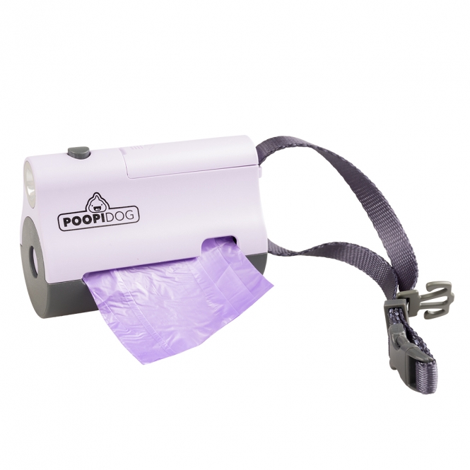Poopidog Hundekotbeutelspender mit LED
