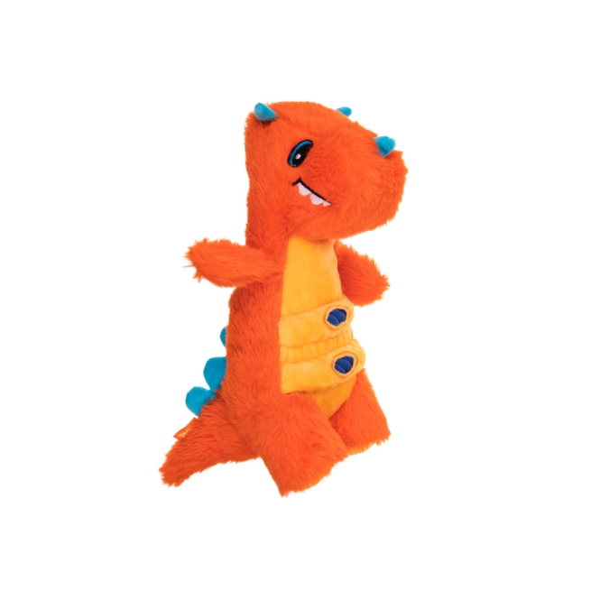 Growl Stomperz Tina der Orange Triceratops