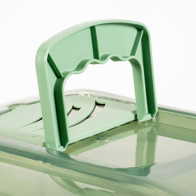EBI Katzentoilette Eclipse M - transparent/grün