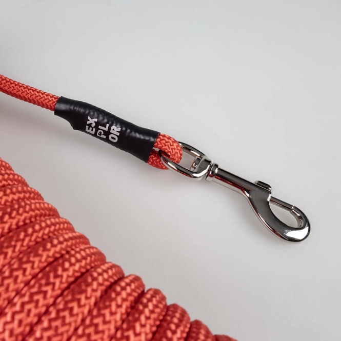 Duvoplus EXPLOR Trackingleine Classic rund - rot - 8mm