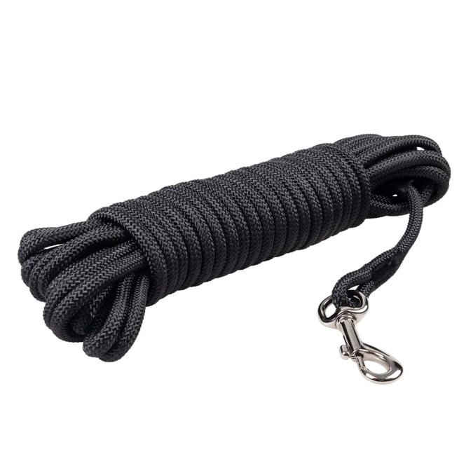 Duvoplus EXPLOR Trackingleine Classic rund - schwarz - 8mm