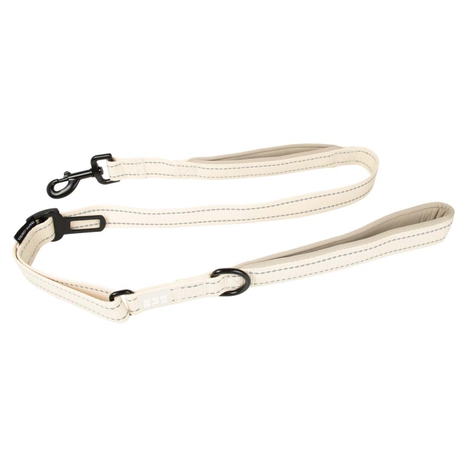 Duvoplus EXPLOR Ultimate Fit On-The-Road-Leine Fashion - antique white - 130cm