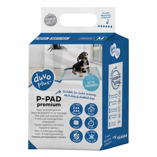 Duvoplus Welpenunterlagen Premium - 30x45cm