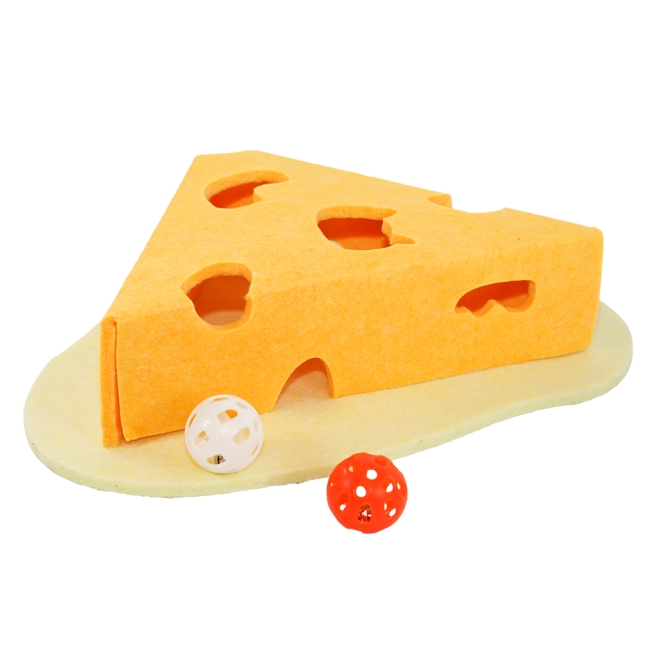 Nobby Katzenspielzeug Cheese aus Filz