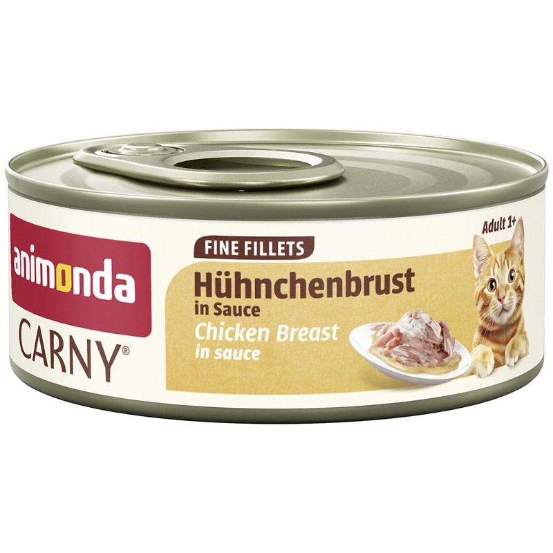 Animonda Cat Carny Fine Fillets Adult Hühnchenbrust in Sauce 60g