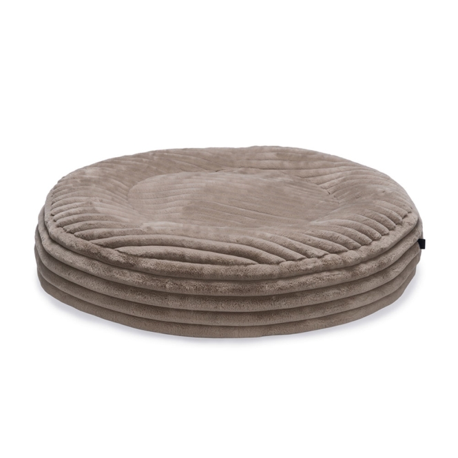 Designed by Lotte Hundebett Reza - rund, beige