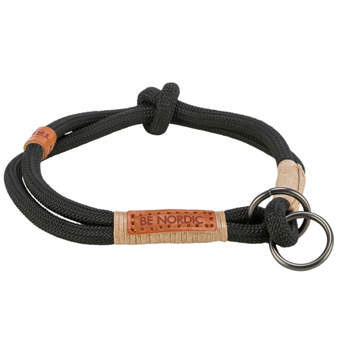 Trixie BE NORDIC Zug-Stopp-Halsband - schwarz