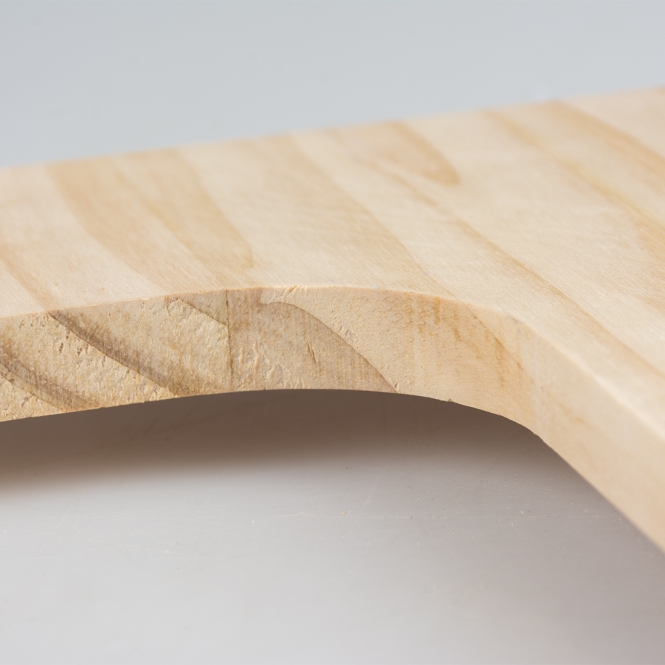 Duvoplus L-Plattform aus Holz