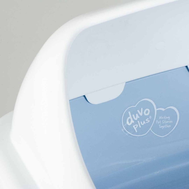 Duvoplus Katzentoilette Birba mit Rand - Azzuro