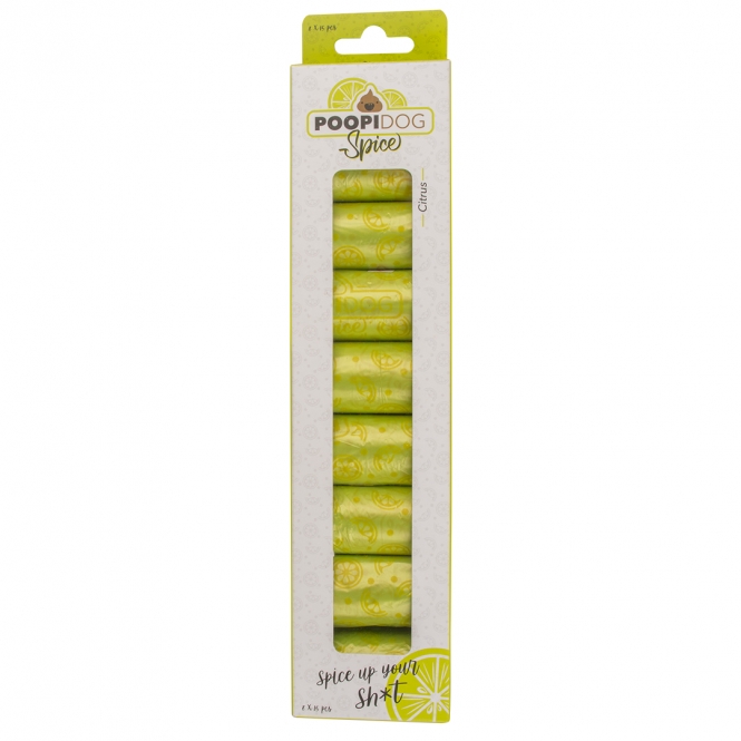 Poopidog Hundekotbeutel spice limette limone