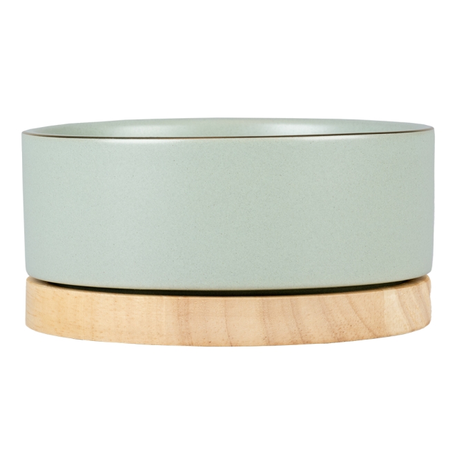 Duvoplus Keramiknapf Stone Timber grün - 450ml