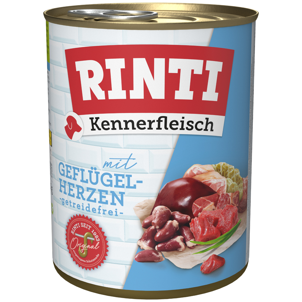 Rinti Kennerfleisch Geflügelherzen