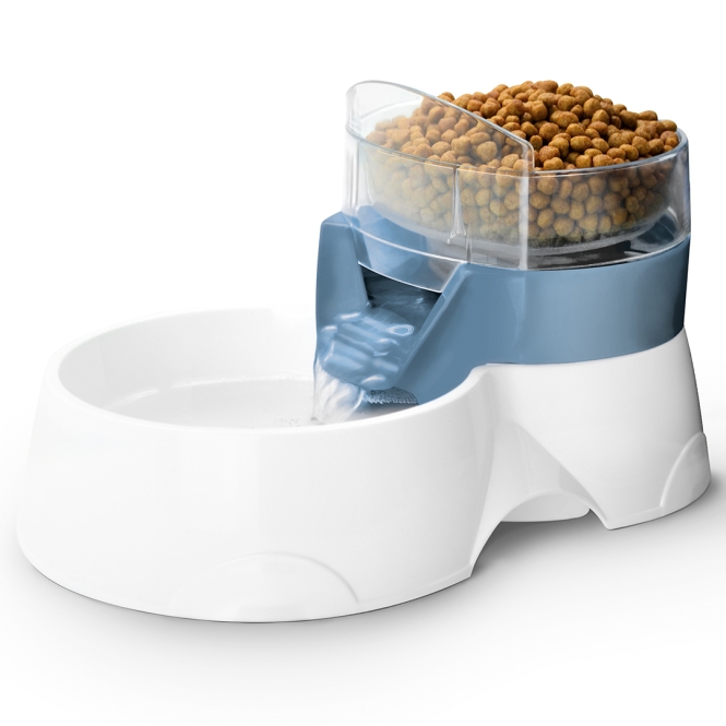 EBI Pet Feeder 2in1 - Blau