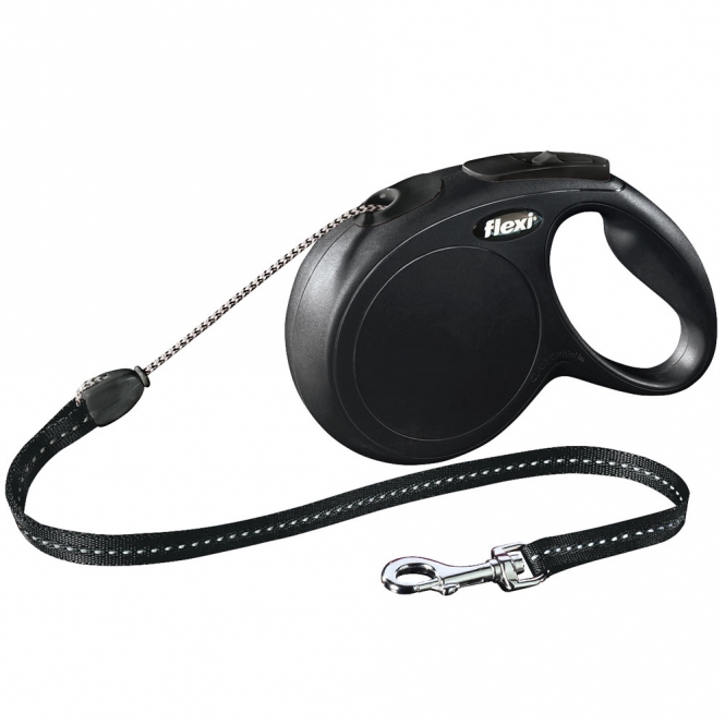FLEXI Rollleine New CLASSIC Seil - 8m, bis 20kg