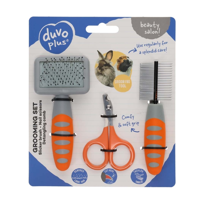 Duvoplus Pflegeset für Kleintiere