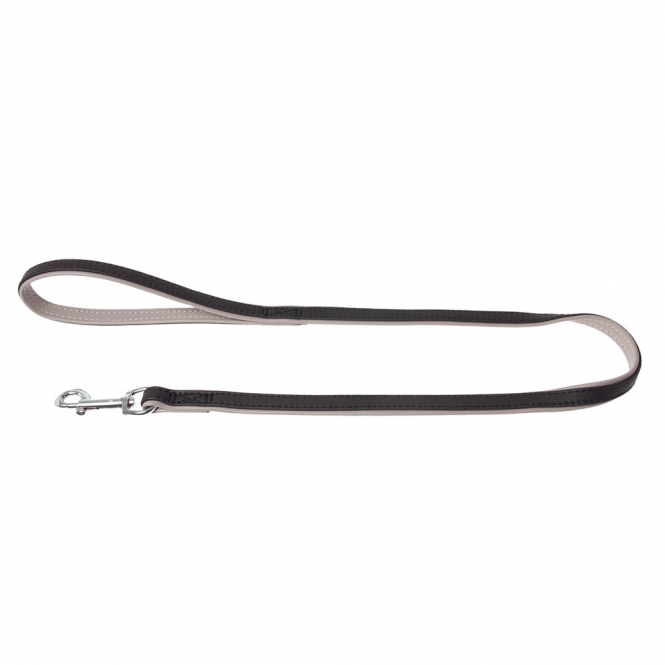 Karlie Vintage Trend Leine - Schwarzbraun/Grau