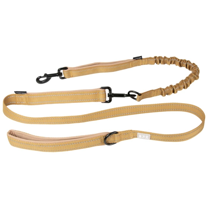 Duvoplus EXPLOR Ultimate Fit 2in1 Leine Classic - honey gold - 180cm