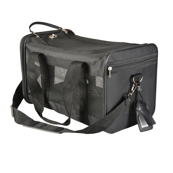 Duvoplus Reisetasche Nylon - schwarz