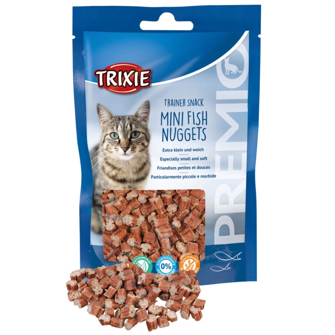 Trixie Premio Trainer Snack Mini Fish Nuggets - 50 g